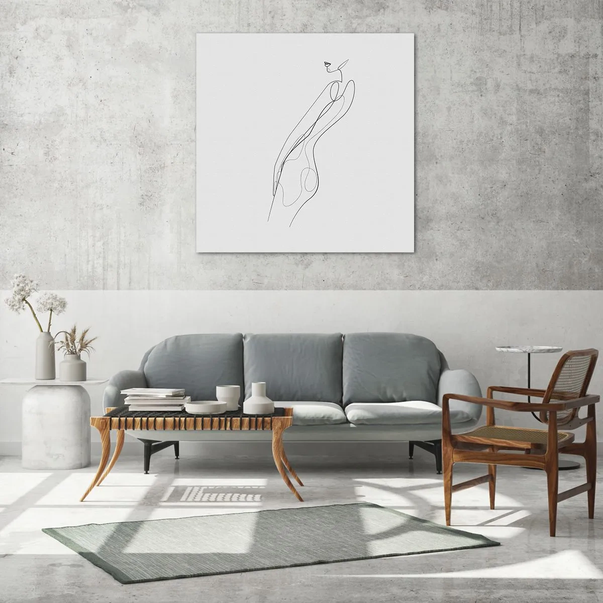 Obraz na szkle - Zaledwie obietnica - 40x40 cm