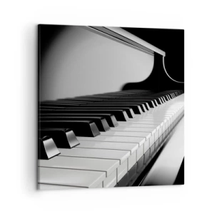 Obraz na płótnie - Harmonia kształtów i barw - 50x50 cm