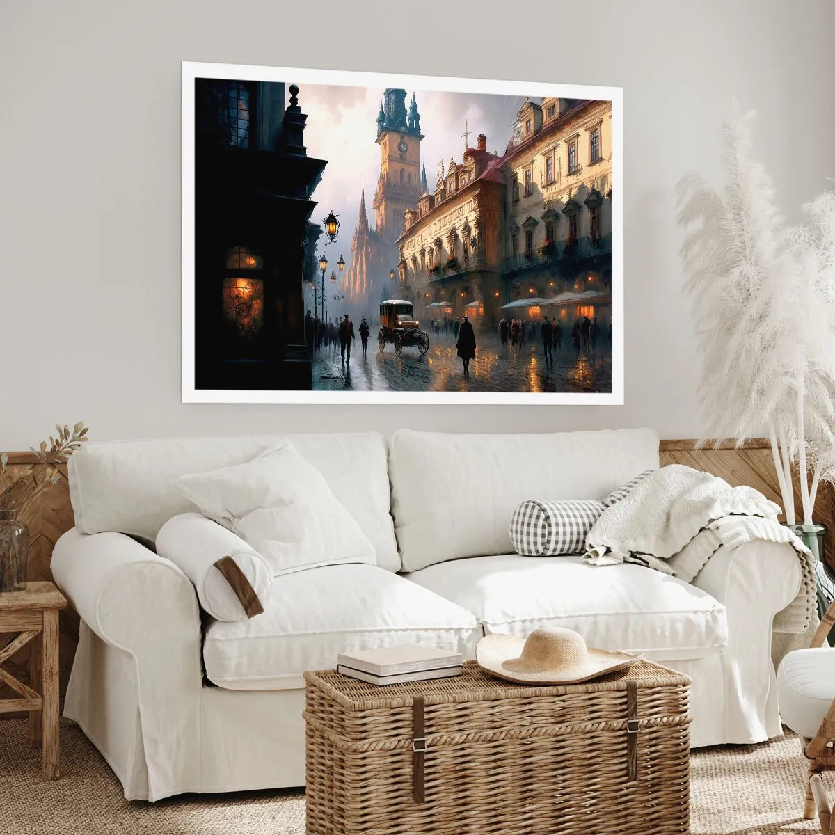 Plakat - Czar praskiego wieczoru - 40x30 cm