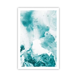 Plakat - Rozlewiska błękitu - 61x91 cm