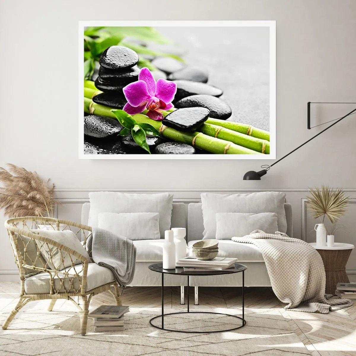 Plakat - W spokojnej równowadze - 70x50 cm