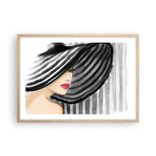 Plakat w ramie jasny dąb - Gdzie ciebie szukać? - 70x50 cm