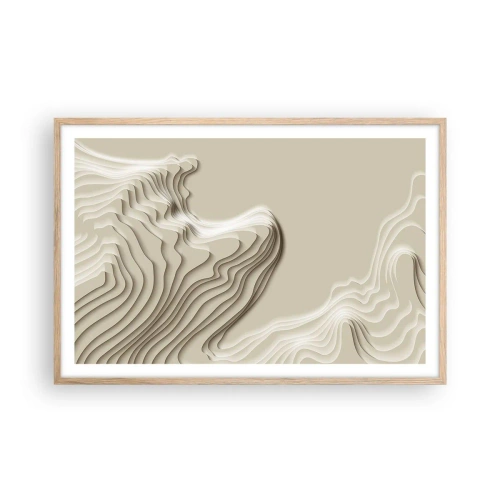 Plakat w ramie jasny dąb - Topografia sztuki - 91x61 cm