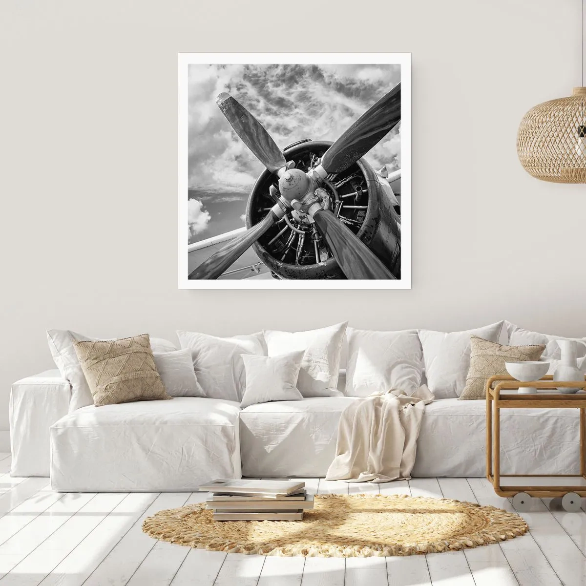 Plakat - Pogromca przestworzy - 40x40 cm