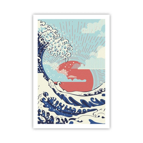 Plakat - Z japońskich inspiracji - 61x91 cm