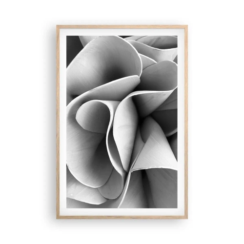 Plakat w ramie jasny dąb - Dzieje się w przestrzeni - 61x91 cm