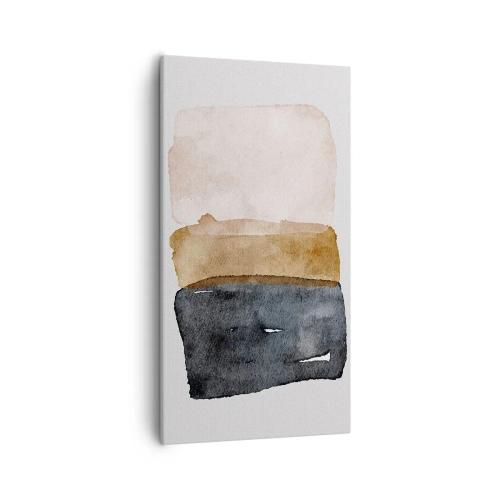 Obraz na płótnie - Kompozycja barw ziemi - 55x100 cm