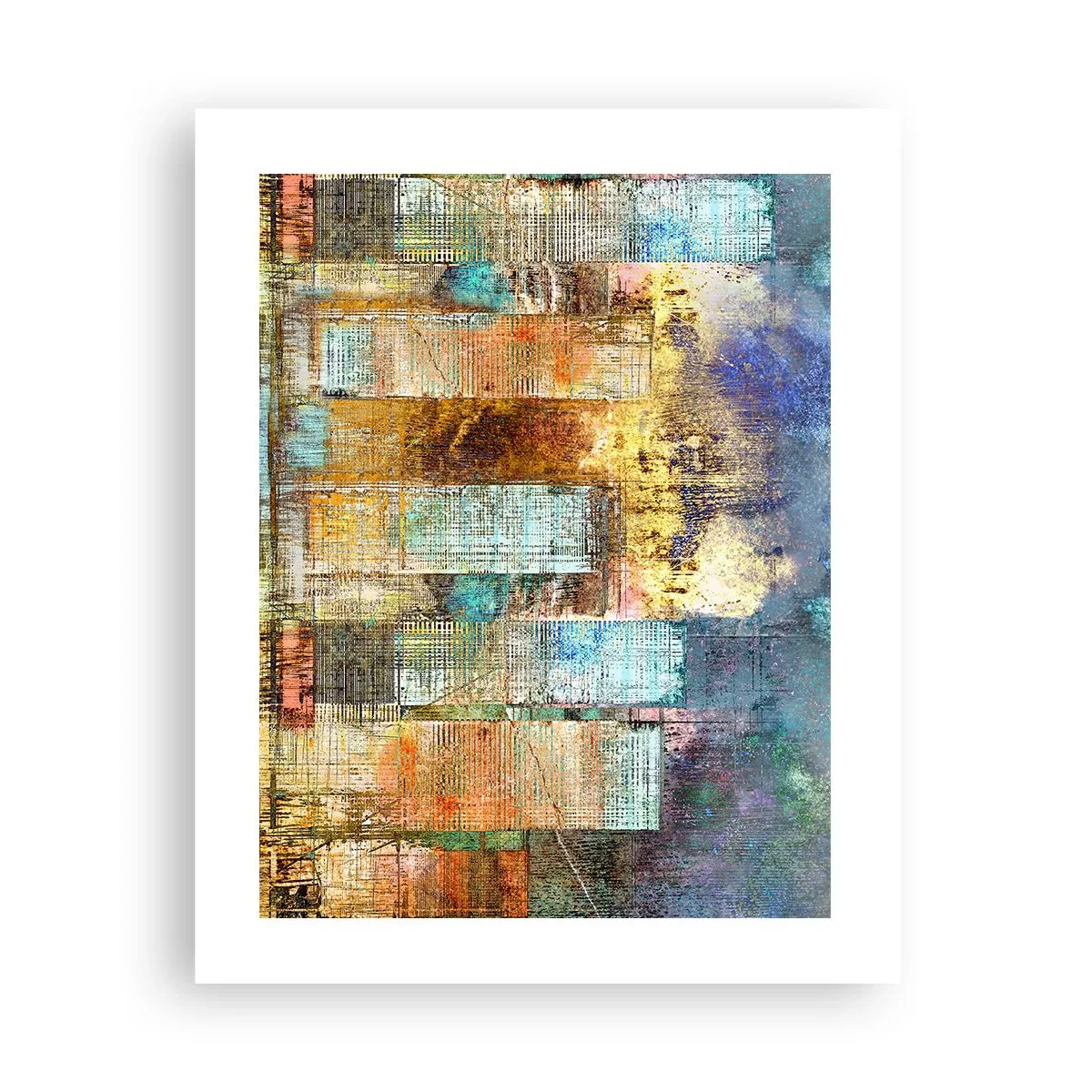 Plakat - Słoneczna metropolia - 40x50 cm