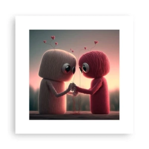 Plakat - Każdemu wolno kochać - 30x30 cm