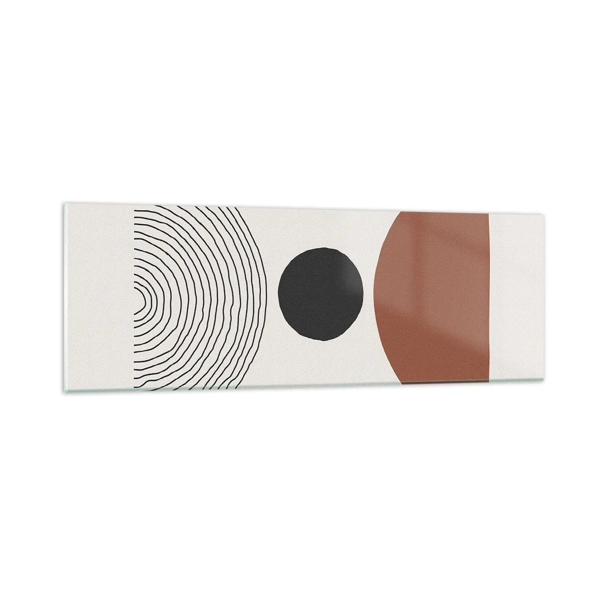 Obraz na szkle - W centrum uwagi - 90x30 cm