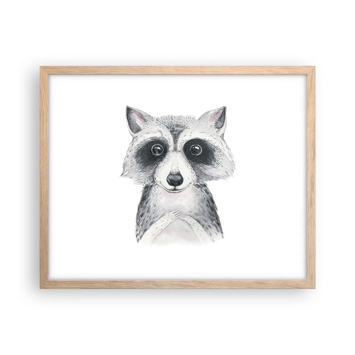 Plakat w ramie jasny dąb - Chwila na wzruszenie - 50x40 cm