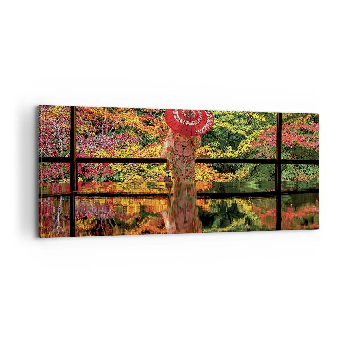 Obraz na płótnie - W świątyni natury - 100x40 cm