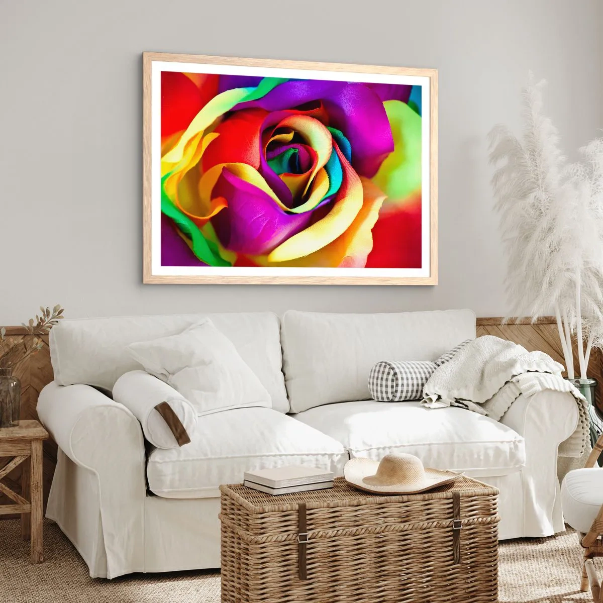 Plakat w ramie jasny dąb - To niemożliwe - 40x30 cm