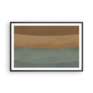 Plakat w czarnej ramie - Kompozycja horyzontalna - 91x61 cm