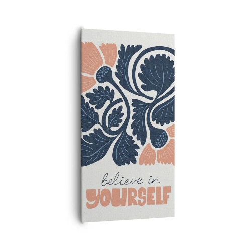 Obraz na płótnie - I ty rozkwitaj - 65x120 cm