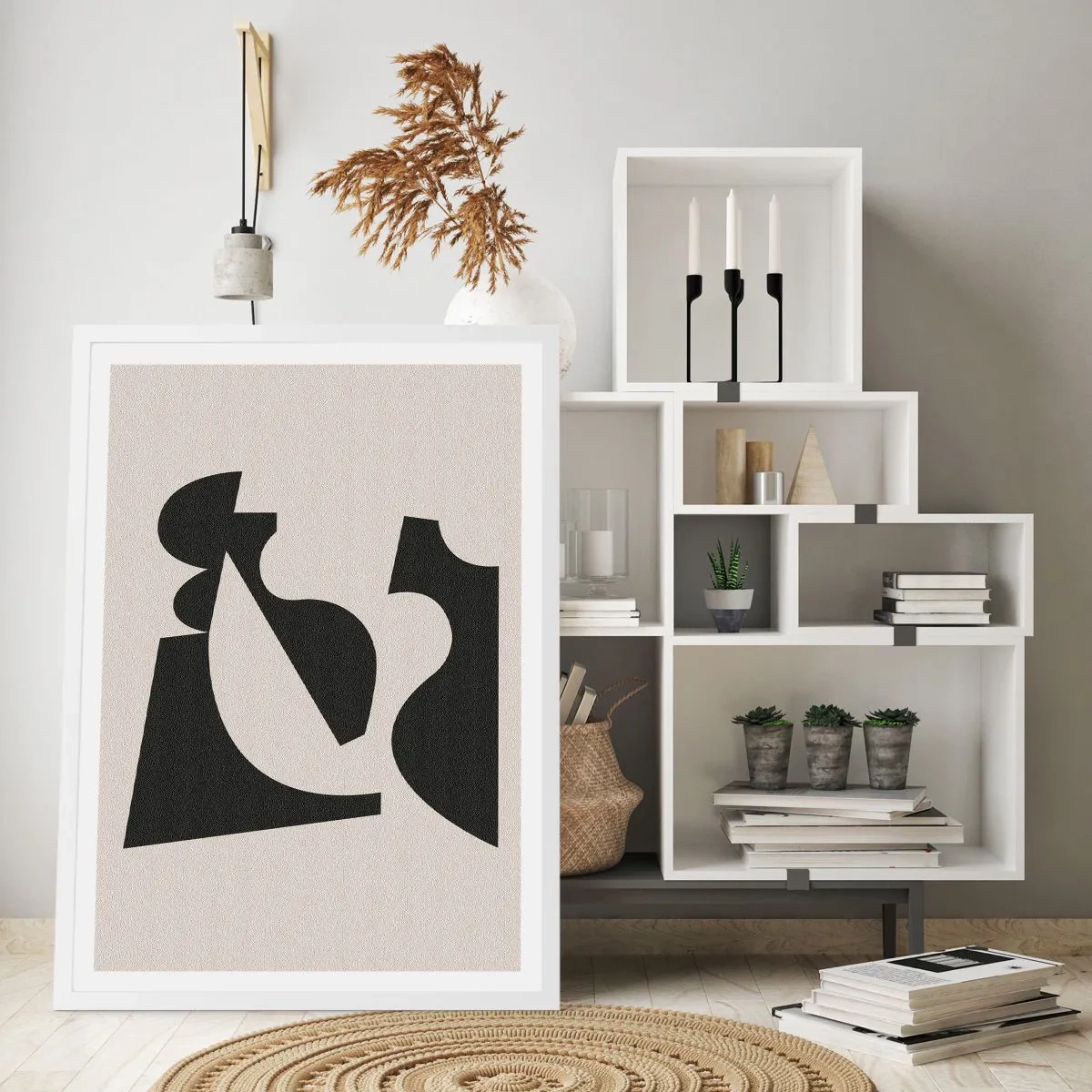 Plakat w białej ramie - Do samodzielnego składania - 30x40 cm