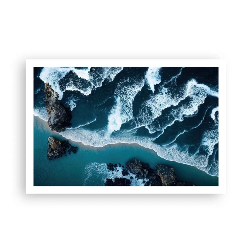 Plakat - Otulone falami - 91x61 cm