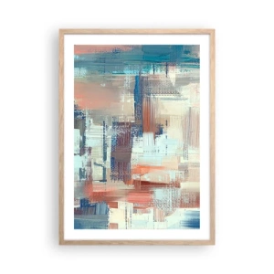 Plakat w ramie jasny dąb - Dotrzeć do światła - 50x70 cm