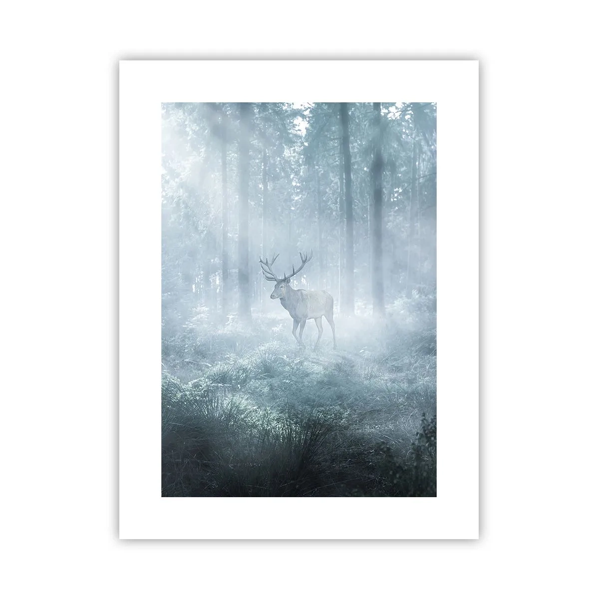 Plakat - Poranny obchód włości - 30x40 cm