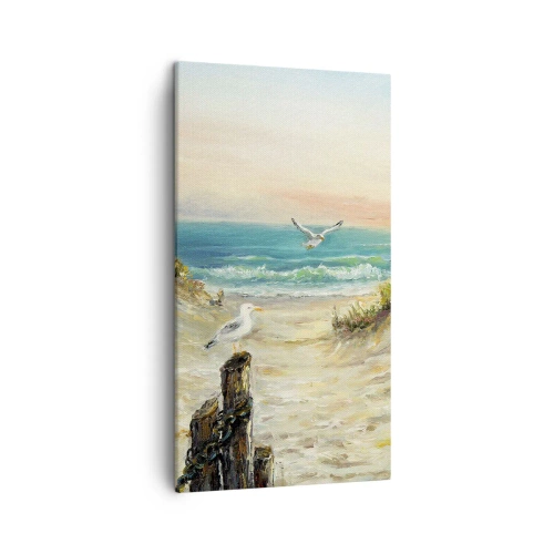 Obraz na płótnie - Bezwietrzne zacisze - 45x80 cm