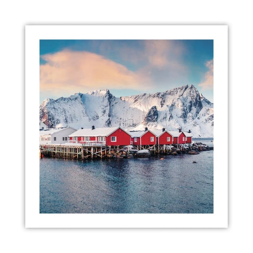 Plakat - Północne ustronie - 50x50 cm