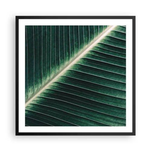 Plakat w czarnej ramie - Rytm natury - 60x60 cm