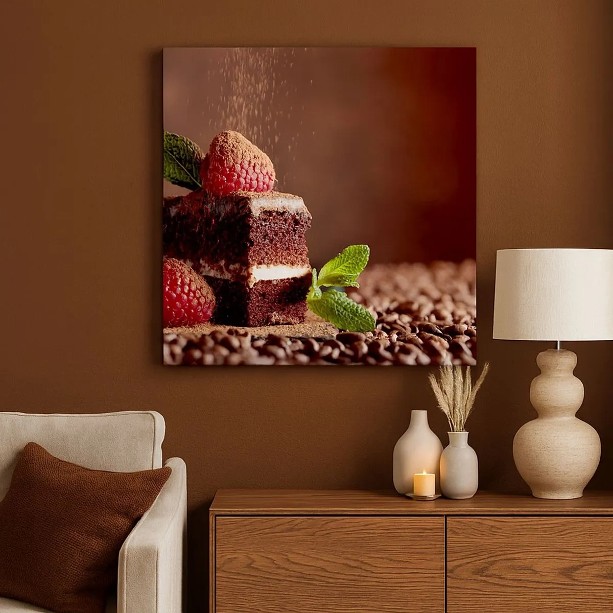 Obraz na płótnie - Życie jest słodkie - 30x30 cm