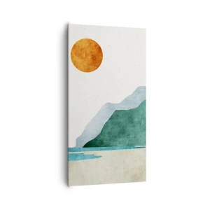 Obraz na płótnie - Pejzaż jak należy - 65x120 cm