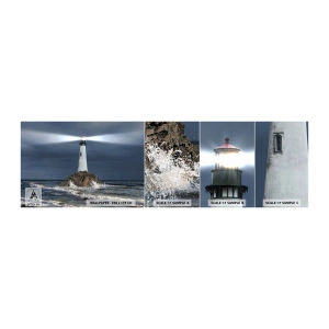 Fototapeta Próbka Standard Eco - Tu…tu…tutaj! - Krajobraz, Latarnia Morska, Wyspa - 100x30 cm