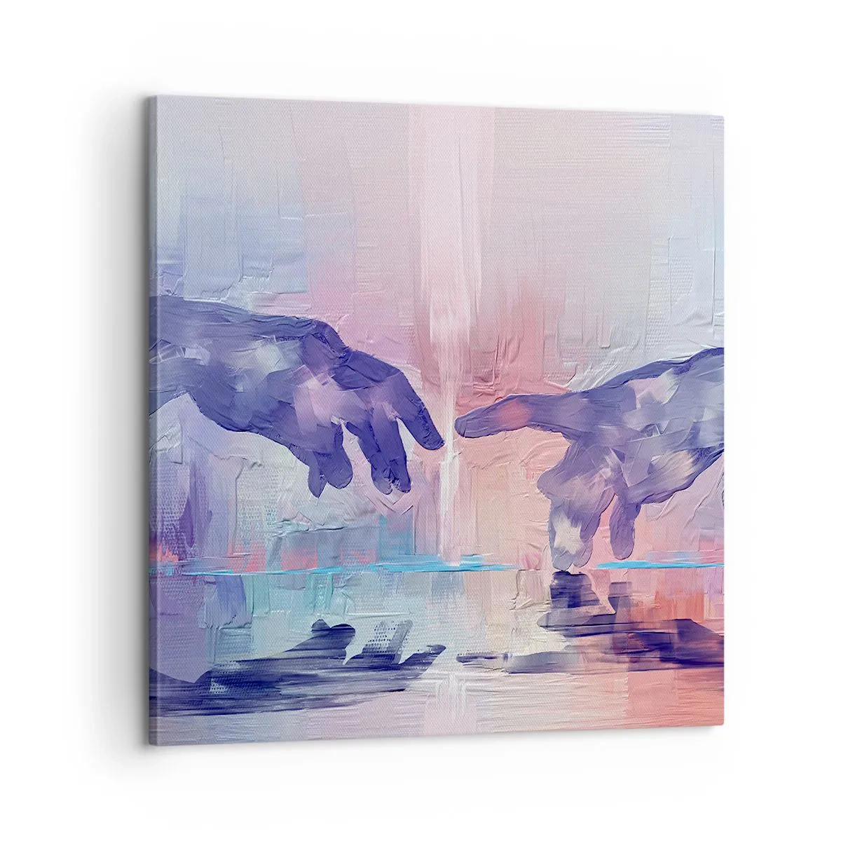 Obraz na płótnie - Boska iskra życia - 60x60 cm