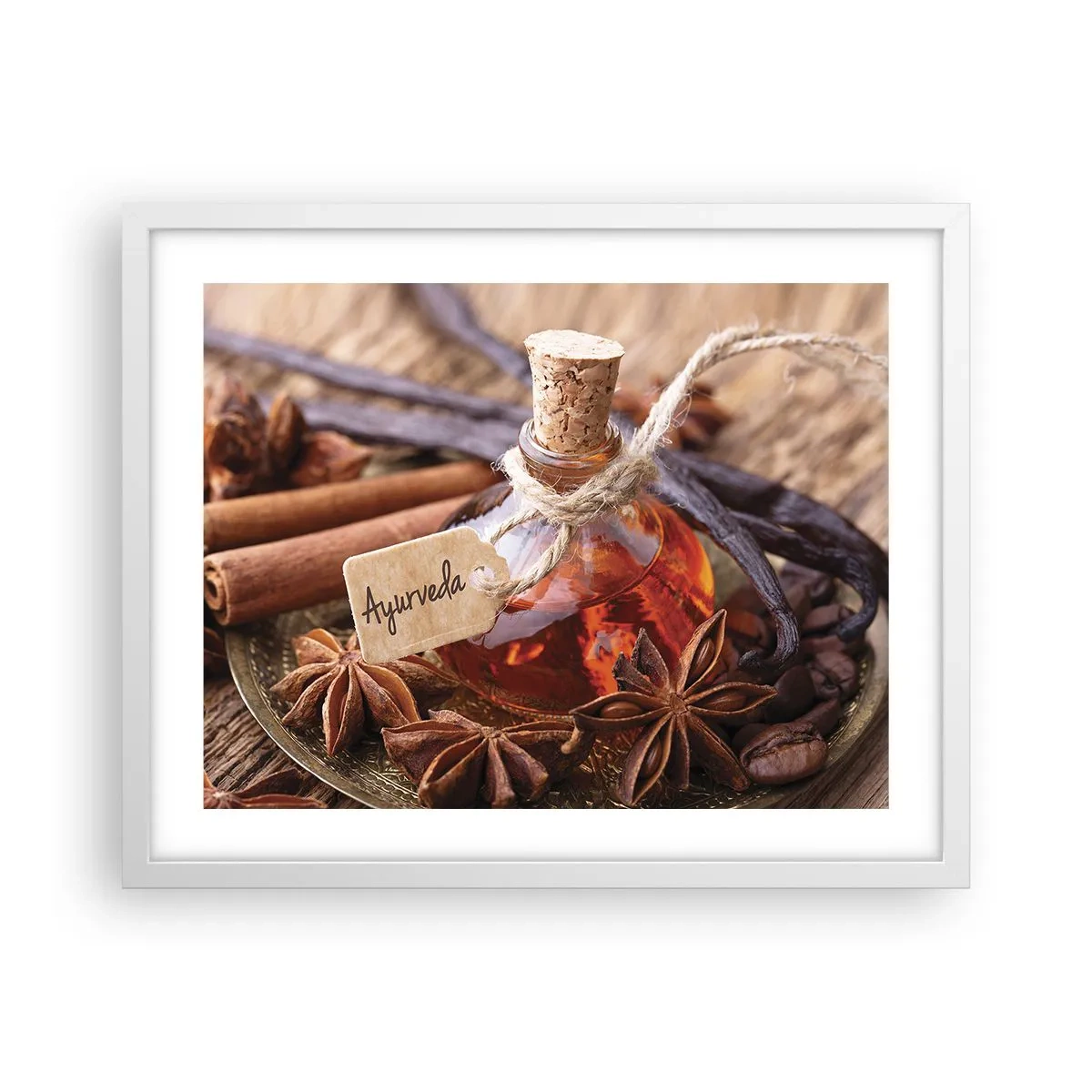 Plakat w białej ramie - Ku jedności ciała i ducha - 50x40 cm