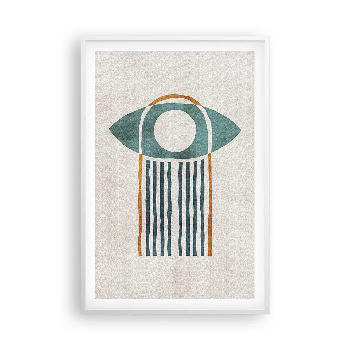 Plakat w białej ramie - Znaki i rytuały - 61x91 cm