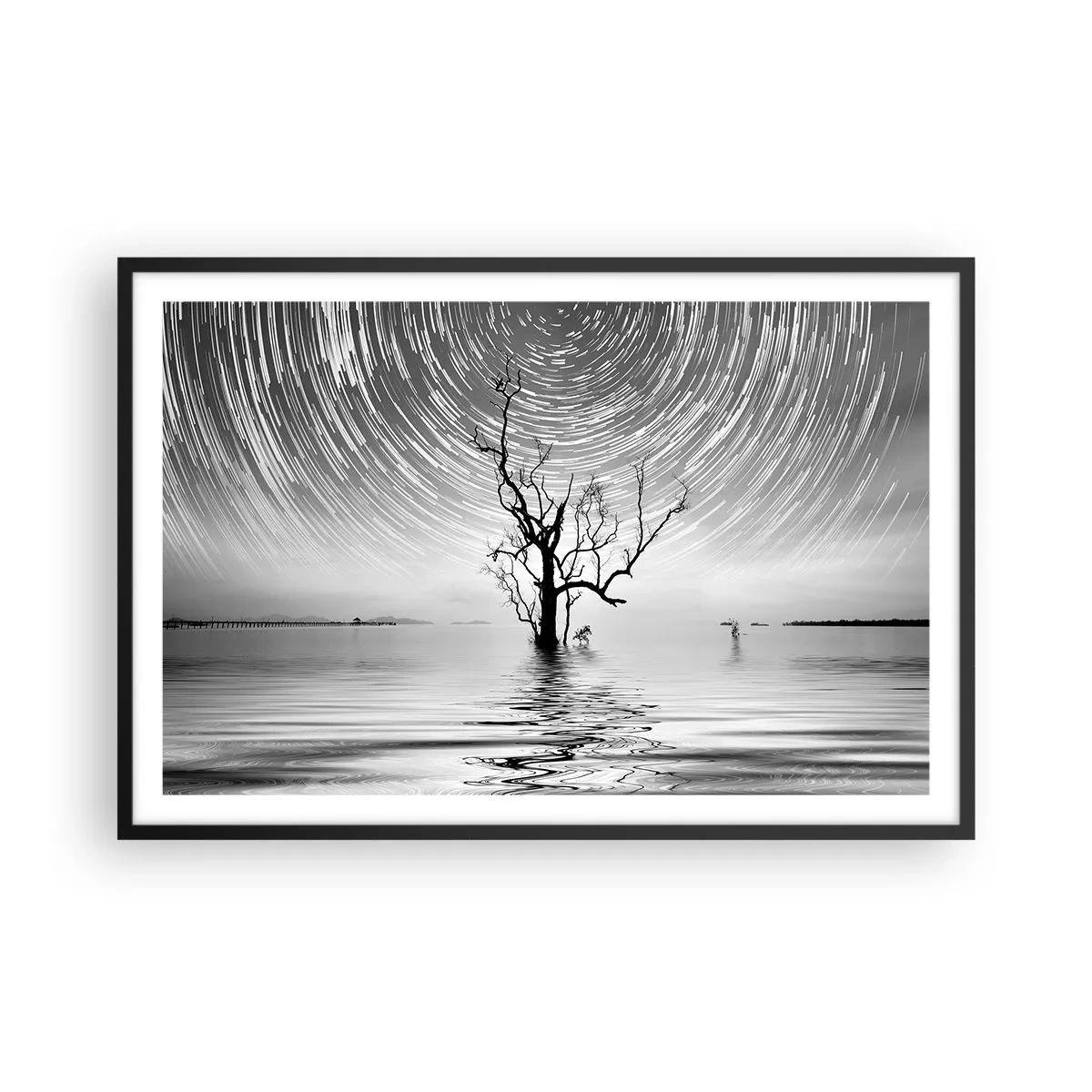 Plakat w czarnej ramie - Symfonia natury - 91x61 cm