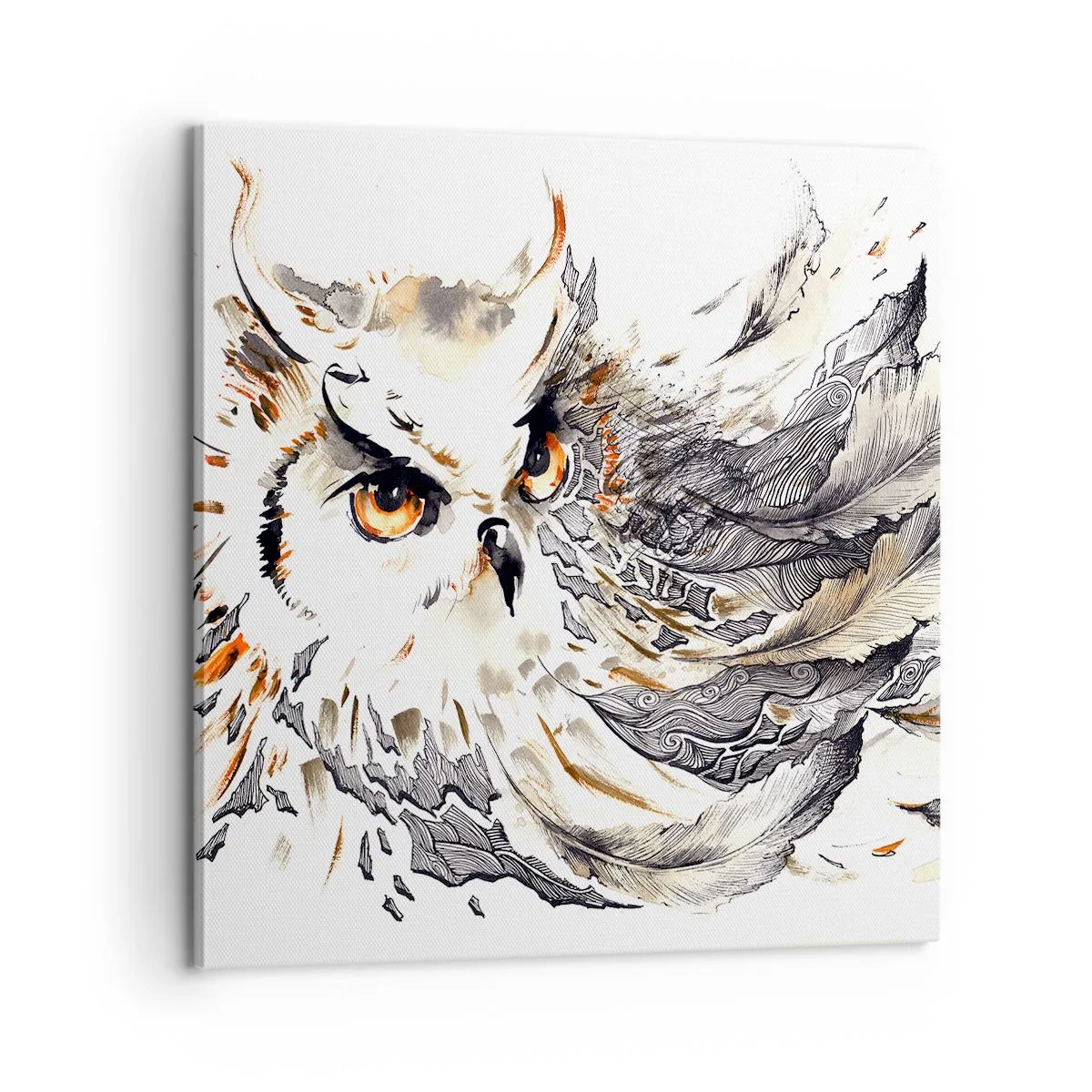 Obraz na płótnie - Przybyła ze świata magii - 60x60 cm