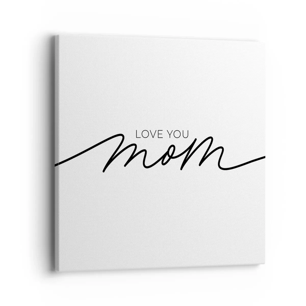 Obraz na płótnie - Wielkie wzruszenie - 40x40 cm