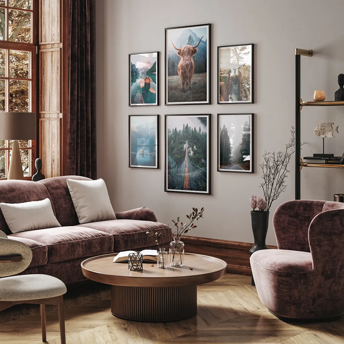 Life in harmony with nature - Inspiracja do salonu