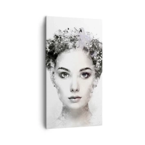 Obraz na płótnie - Portret niezwykle stylowy - 45x80 cm