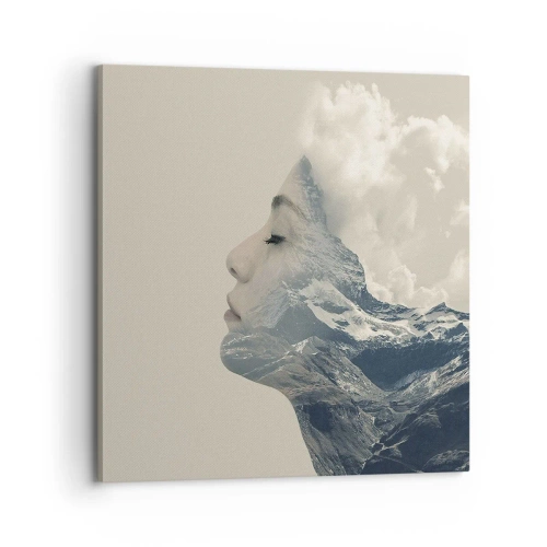 Obraz na płótnie - Uroda żywiołów - 70x70 cm