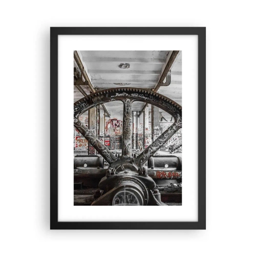 Plakat w czarnej ramie - Sekretne życie fabryki - 30x40 cm