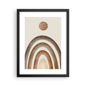 Plakat w czarnej ramie - W odległej galaktyce - 30x40 cm