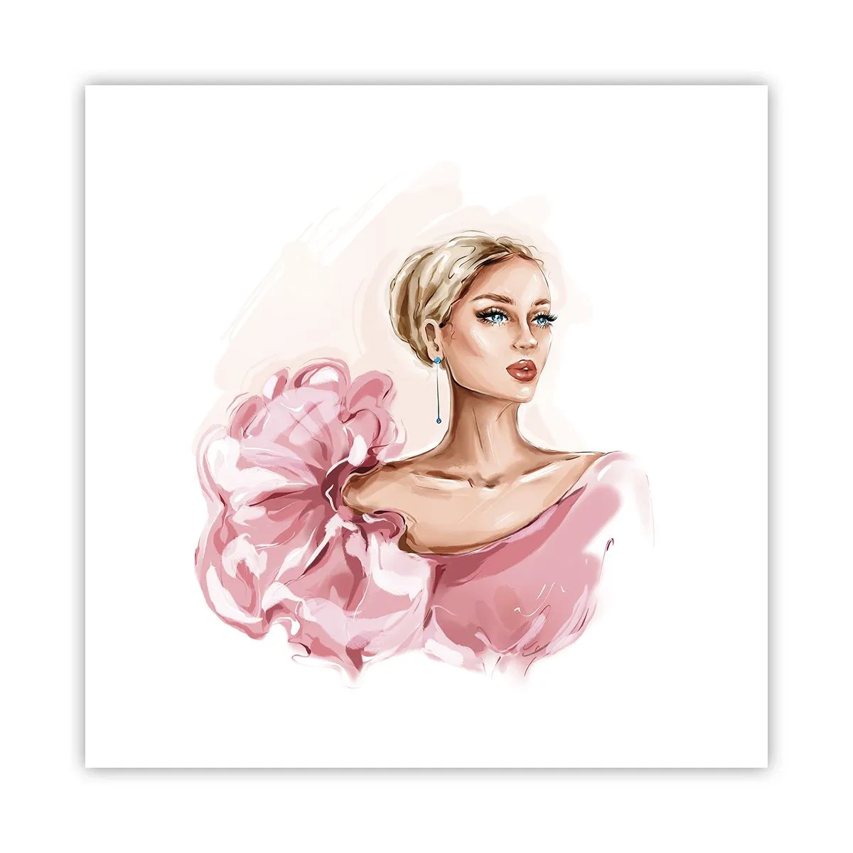 Plakat - Jak  malowana… - 50x50 cm