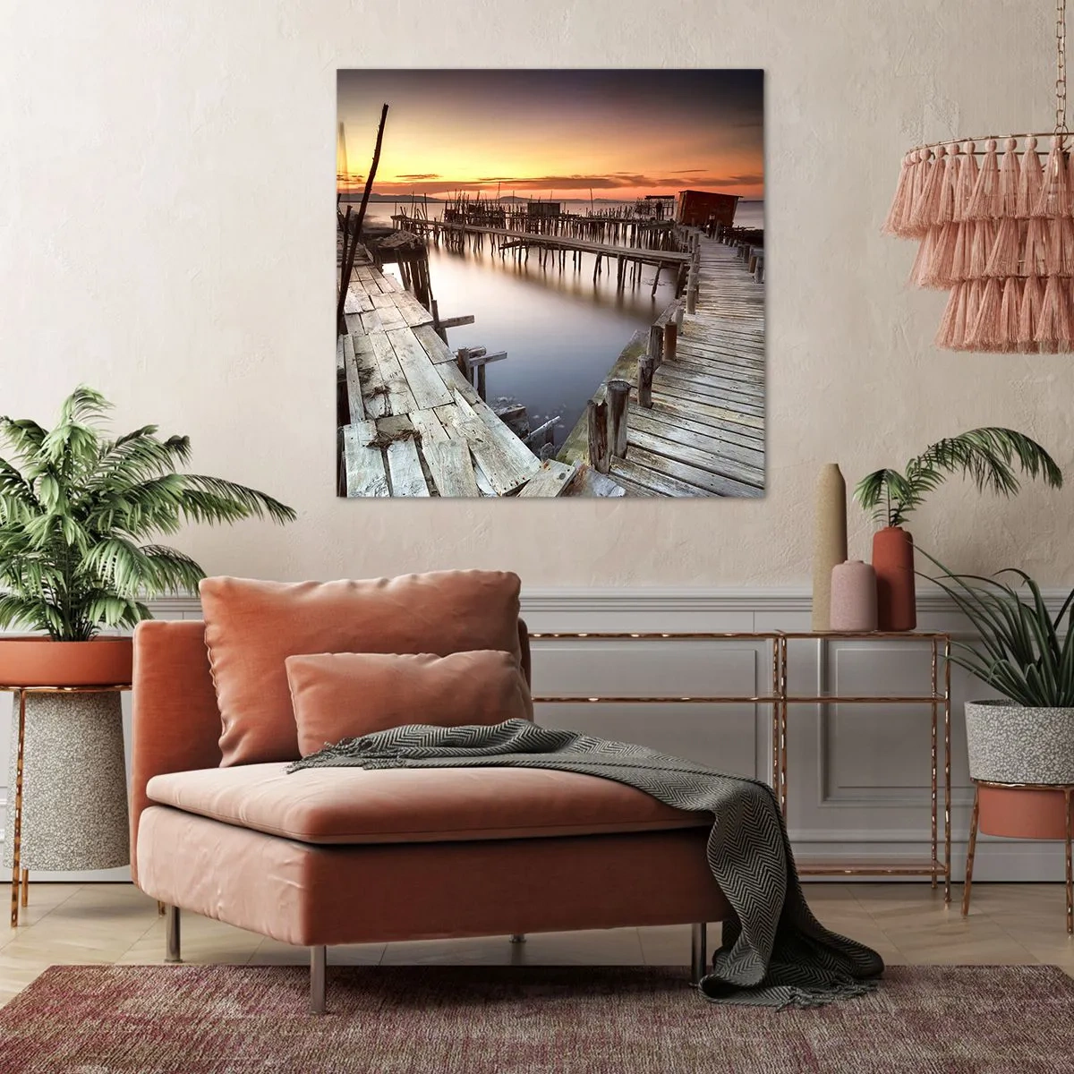 Obraz na płótnie - Autentyk, nie turystyczna atrapa - 60x60 cm