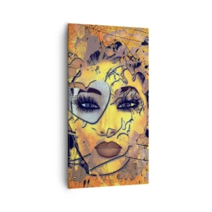 Obraz na płótnie - Słoneczna piękność - 55x100 cm