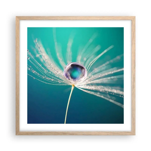 Plakat w ramie jasny dąb - Mistyczna chwila - 50x50 cm