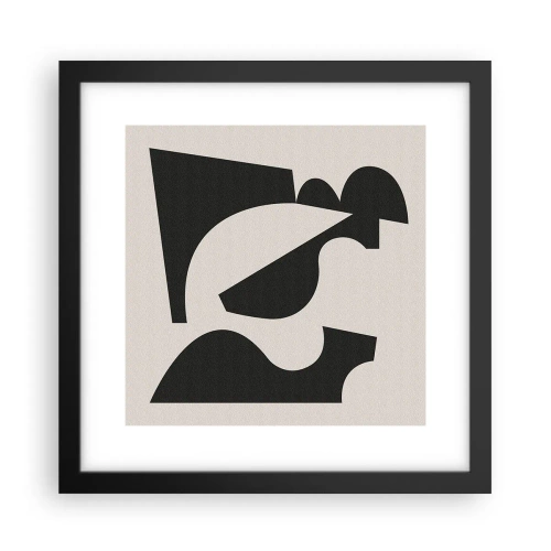 Plakat w czarnej ramie - Do samodzielnego składania - 30x30 cm