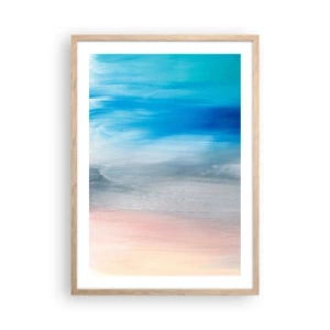 Plakat w ramie jasny dąb - Żywioły: powietrze - 50x70 cm