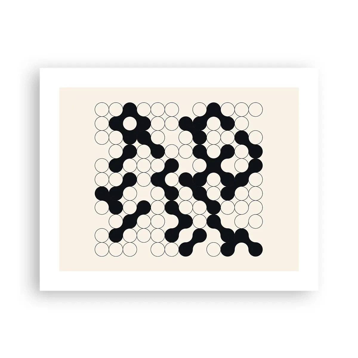 Plakat - Chińska gra – wariacja - 50x40 cm