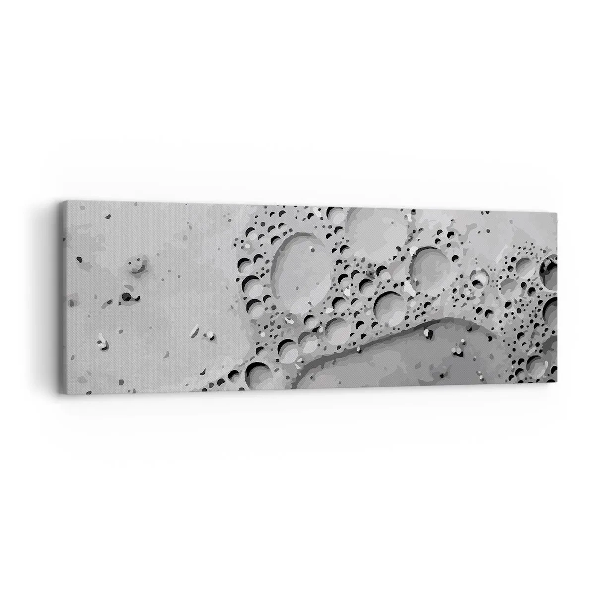 Obraz na płótnie - Slad po spienionym - 90x30 cm