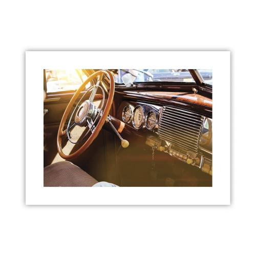 Plakat - Powiew luksusu z przeszłości - 40x30 cm