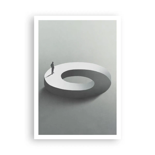 Plakat - I bądź tu mądry - 70x100 cm